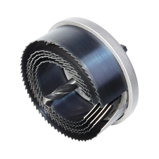 Scie Cloche Avec Foret Central De 8mm Et 5 Lames 2162000 Wolfcraft