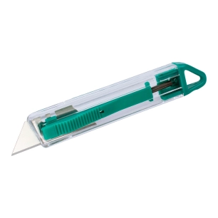 Cutter De Sécurité En Plastique Avec Lame Trapézoïdale 4135000 Wolfcraft
