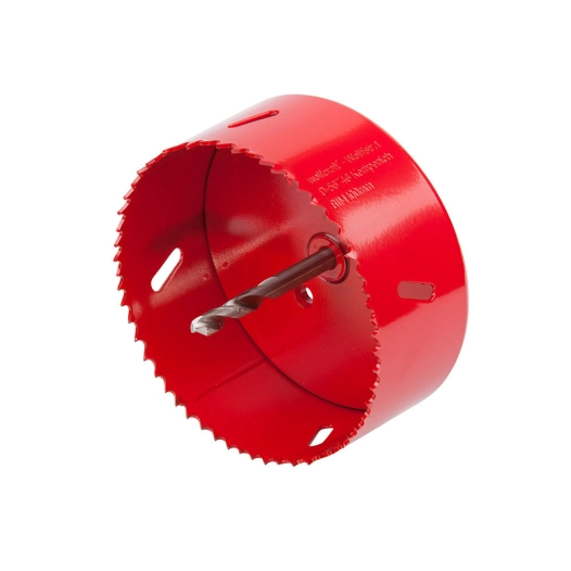 Scie Couronne Bim Complete Avec Adaptateur Et Foret Pilote Ø100mm 5493000 Wolfcraft