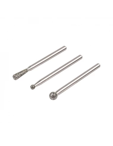 Set 3 Roues Diamant Sphériques Et Coniques 5988000 Wolfcraft
