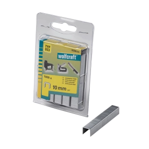 Pack De 1000 Agrafes Largeur 10mm. Type 053. 7036000 Wolfcraft
