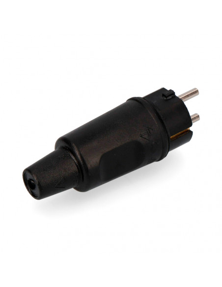 Fiche Mâle En Caoutchouc T/Tl 4,8mm Ip44 16a 'KOPP'