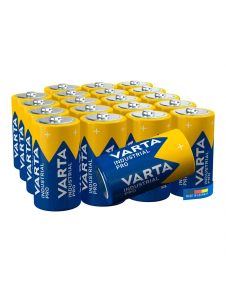 Pack 20 Piles C - Lr14 Varta Industrial Pro Ø26,2x50mm