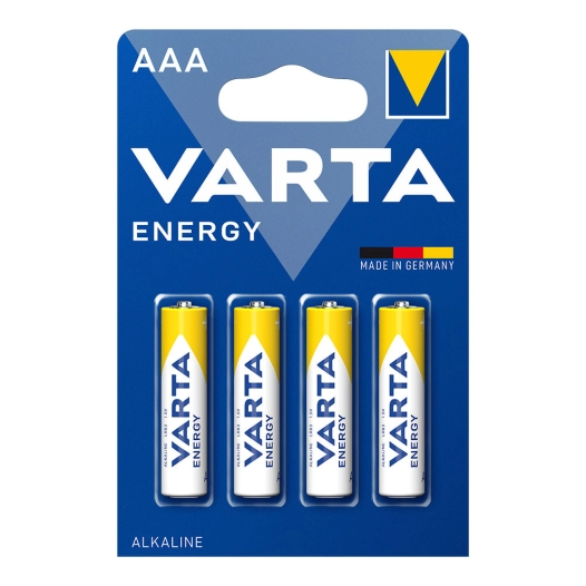 Blister de 4 x LR03 AAA - VARTA