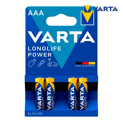 20 S.Of.Pile Varta Alcalin High Energy Aaa - Lr03 2 Tiras (10 Emballages 4 Unit) Ø10,5x44,5mm