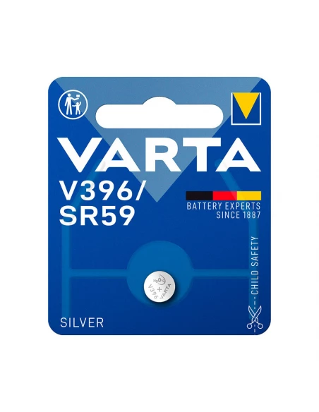 Micro Pile Bouton Varta Sr59 - V396 1,55v (EMBALLAGE 1 Unid) Ø7,9x2,6mm