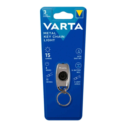 Lanterne Porte-Clés Varta Metal Key Chain Light