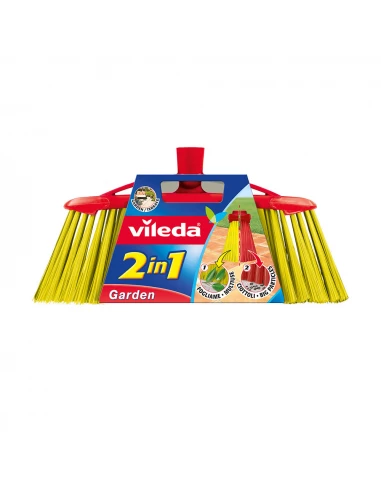 Rechange Brosse Exterieurs Jardin 2-En-1 112091 Vileda