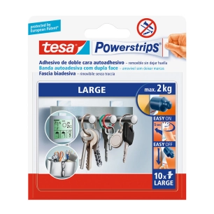3 Tesa Powerstrips Remplacement Bande Adhésive Double Face Big 58060
