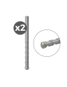 Pack De 2 Foret Fischer Maçonnerie D-S Hm 3,0x30 / 60 530522