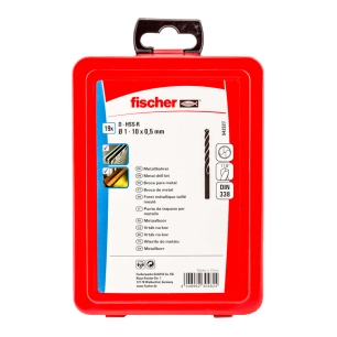 Pack 19 Forets Métalliques Hss-R Din338 1-10 543327 Fischer.