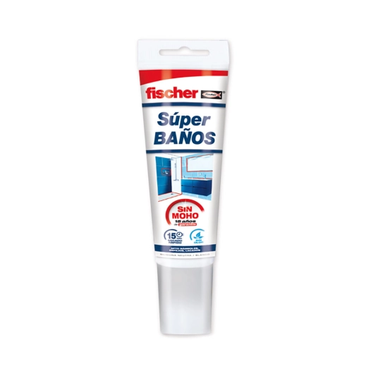 Silicone Super Salles De Bain Blanc 100ml 563516 Fischer