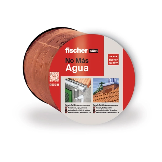 Bande De Butyle 10cm X1 0m Terracotta 564129 Fischer