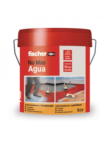 Carrelage Waterproof Gris 15l 564317 Fischer