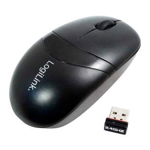 Souris Sans Fil 2,4 Ghz, 3 Boutons, Noir Logilink