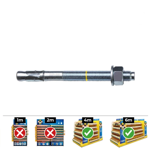 Boite De 50pcs Douille Homologuée Ce Bap 8-95/30 Zinqué