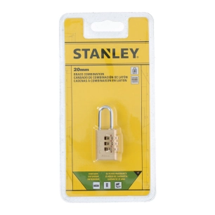 Cadenas 20mm Combinaison 3 Chiffres Stanley Arch