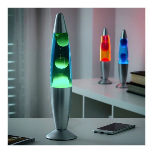 Lampe A Lave Magma 25w-Vert V0100523 Innovagoods