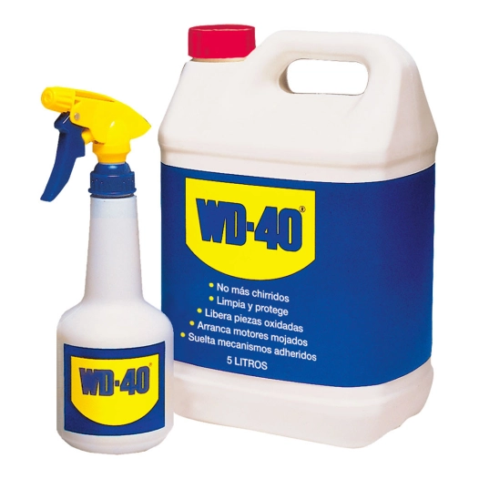 Lubrifiant Multi-Usage Wd40 Flacon 5 L + Pulverisateur Wd40 Offert