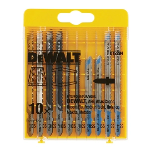 S.Of. Jeu De 10 Lames De Scie À Bois Et Métal Dt2294-Qz Dewalt