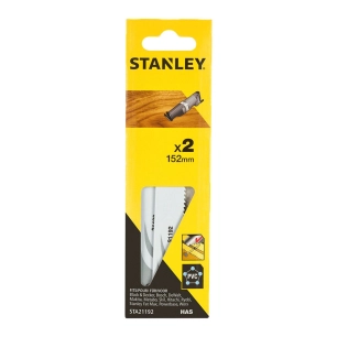 Pack 2 Lames De Scie Sabre 15.2cm Fine Cut Sta21192-Xj Stanley