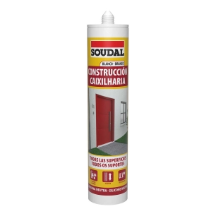Silicone De Construction Neutre Blanche 290ml 115786 Soudal.
