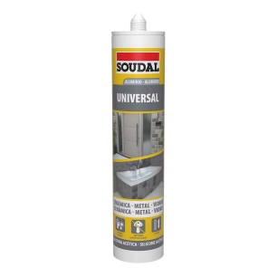 Silicone Universelle Aluminium 280ml 115924 Soudal.