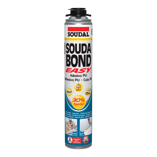 Mousse Adhésive Soudabond Easy 750ml Soudal