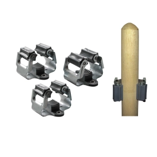 Jeu De 3 Supports Balai 5.5x5x4.5cm
