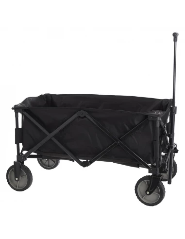 Chariot De Plage Pliant 79x107x54cm Couleur Gris