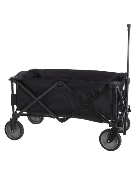 Chariot De Plage Pliant 79x107x54cm Couleur Gris