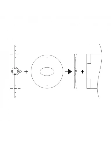 Clapet Anti-Retour Pour Extracteurs 08408, 08409,08410,08411 Edm