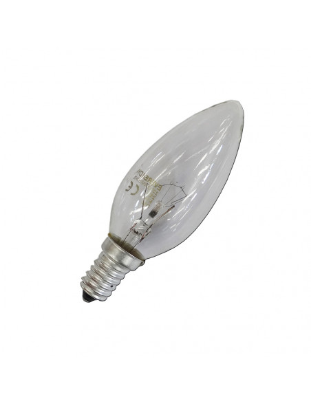 Ampoule Incandescente Bougie Claire 60w E14 (USAGE Industriel Uniquement)