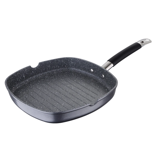 Grille Ø28x28x4,5cm Aluminium Forgé Home Edition Bgmp-3287-Bk Masterpro