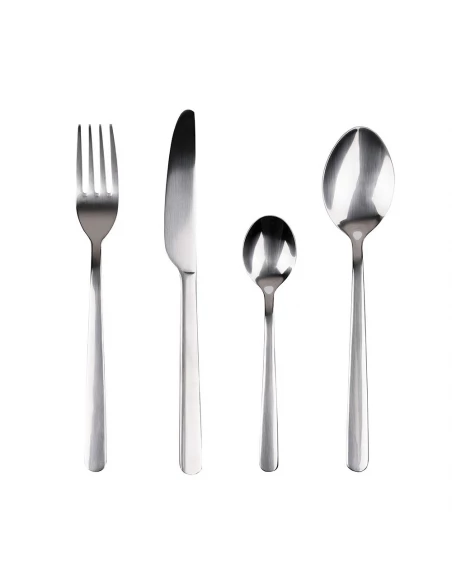 Ensemble 24 Unit. Couverts En Acier Inoxydable Recyclé Brillant Earth Sg7775 San Ignacio