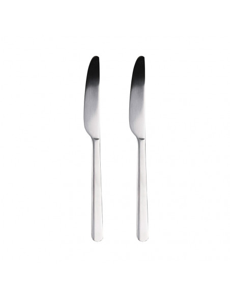 3 Set 2 Unit. Couteau En Acier Inoxydable Recyclé Brillant Terre Sg7779 San Ignacio