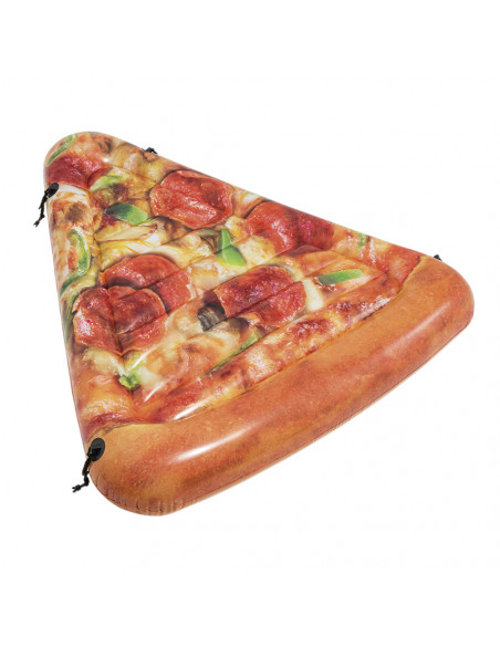 Matelas Gonflable 175x145cm Modèle Portion Pizza. Intex