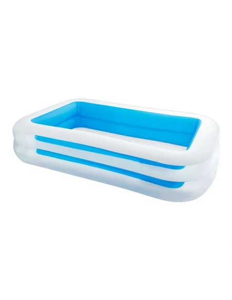 Piscine Gonflable Rectangulaire Intex Piscine familiale robuste 262x175x56cm - INTEX