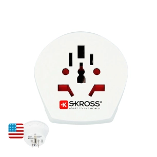 Adaptateur Mondial Aux États-Unis Skross 1500221-E