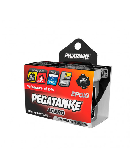 Pegatanke Epoxique Acier Noir - 32ml