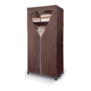 Armoire De Rangement Vetements Avec Etagere 160x75x50cm Jobgar