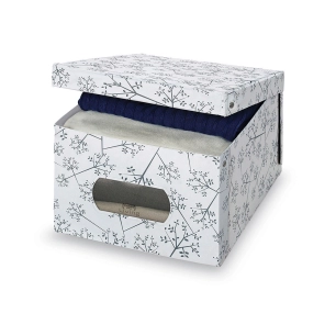 Boite De Rangement Textile L Bon Ton 39x50x24cm