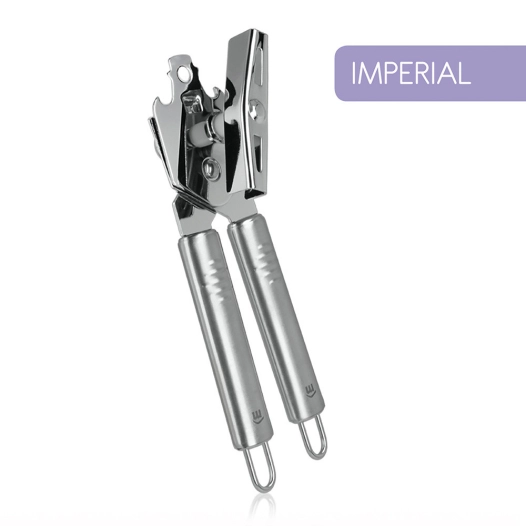 Ouvre-Boite Chrome/Acier Inoxydable 'IMPERIAL' 233250000 Metaltex