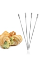 3 Set De 4 Brochettes Fruits De Mer Dimensions : 18cm (profondeur) Metaltex. Acier Inoxidable.