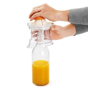 Presse-Agrumes 'CITRUS+' 2 En 1 300ml Ø14x15cm Metaltex