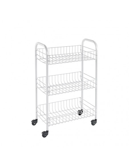 Chariot 3 Étagères Polyvalent Rangement mobile et modulable - EXMA