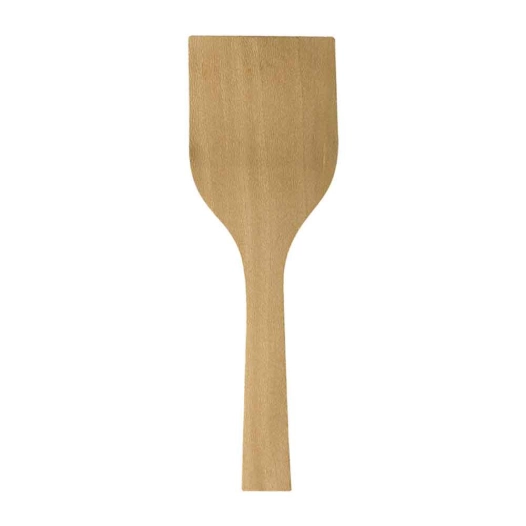4 Spatule En Bois Pour Hamburgers 30cm