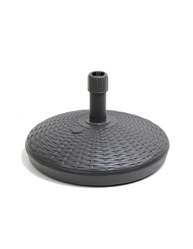 Pied De Parasol 30 L Couleur: Anthracite Ø58x15cm Ipae Progarden