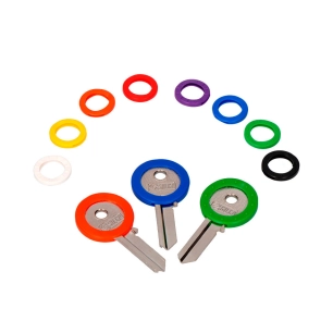 Assortiment D'anneaux En Plastique Diam 29 Cms - 8 Couleurs Disponibles.