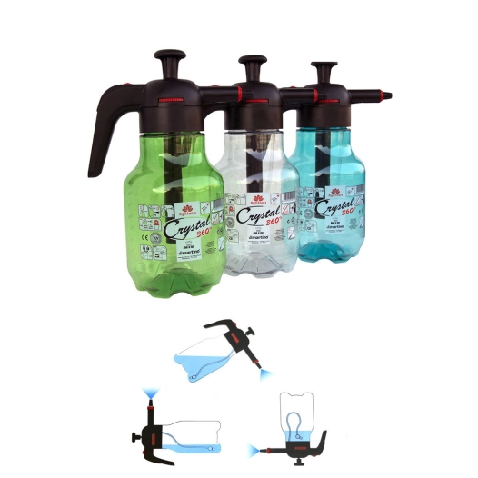 1 Vaporisateur - Pulvérisateur 2 L Modèle: Crystal 360° Di Martino